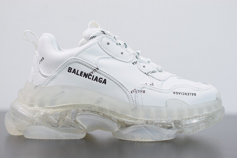 Balenciaga Triple S White Clear Sole