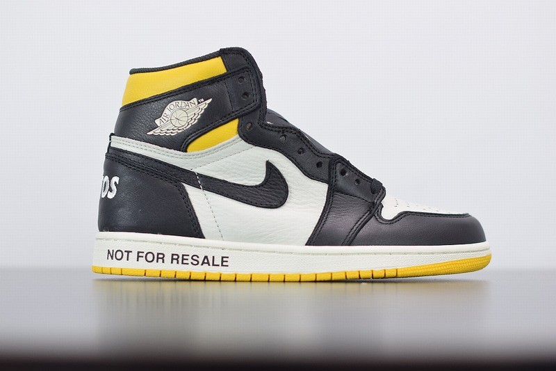 Jordan1 Retro High Not for Resale Varsity Maize