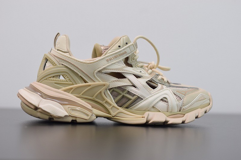 Balenciaga Track.2 Beige Metallic