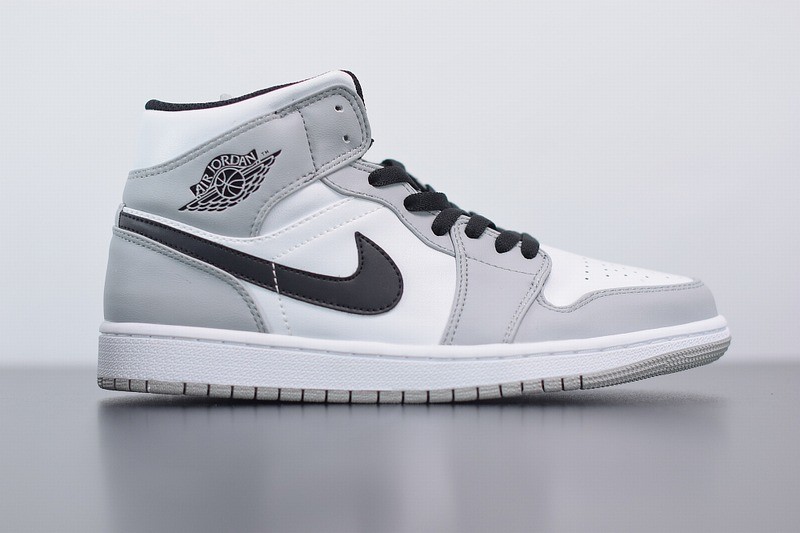 Jordan 1 Mid Light Smoke Grey