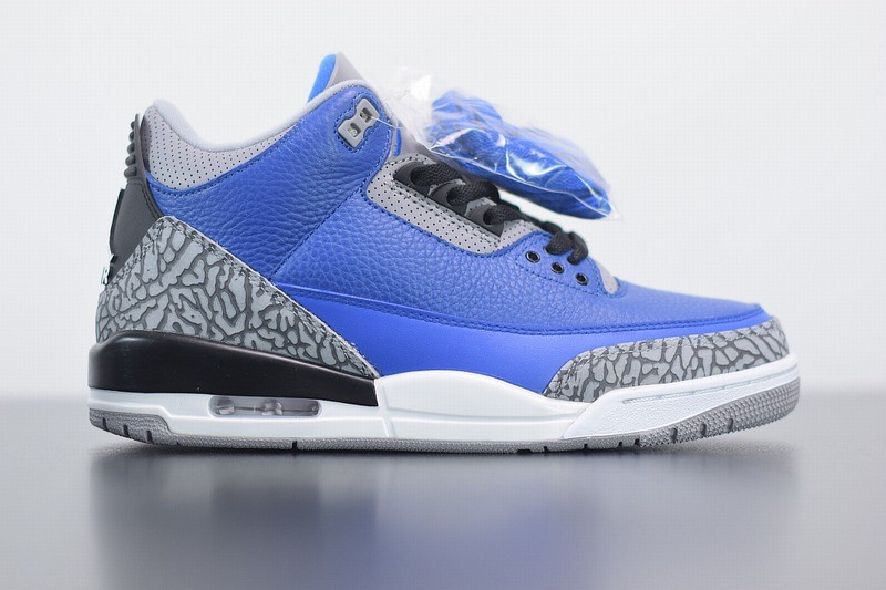 Jordan 3 Retro Varsity Royal Cement