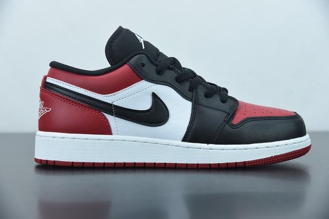  Jordan 1 Low Bred Toe