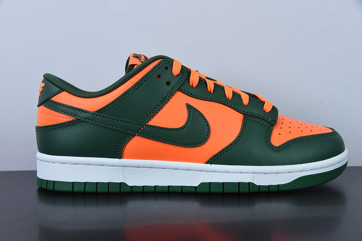  Nike Dunk Low Retro Miami Hurricanes