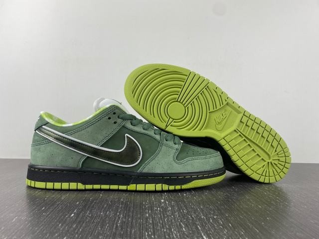 QY Batch Concepts x Nike Dunk SB Low Green Losbster