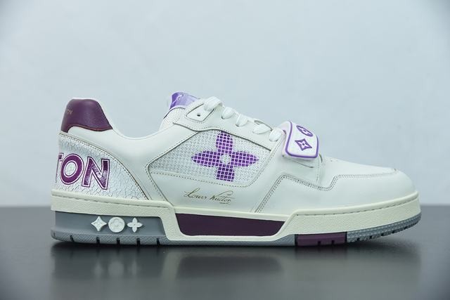 Louis Vuitton LV Trainer Violet Mesh