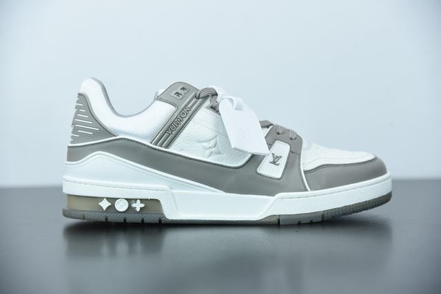 Louis Vuitton LV Trainer Grey White