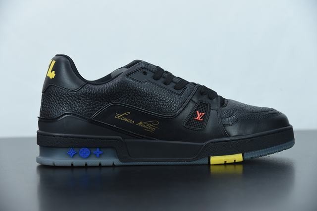 Louis Vuitton LV Trainer Black Signature